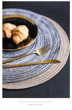 Load image into Gallery viewer, 6pcs/set Linen Non Slip Table Mats