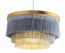 Load image into Gallery viewer, Modern Luxury Silk Thread Pendant Lights