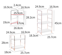 Load image into Gallery viewer, Cosmetic Storage Rack 2/3 - layer racks