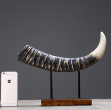 Load image into Gallery viewer, Ox Horn Craft Gifts Statue