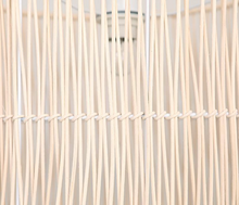 Load image into Gallery viewer, Hand Woven Wicker Rattan Cage Lampshade Pendant Light Fixture