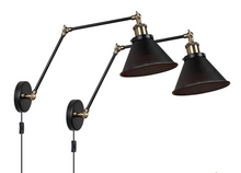 Load image into Gallery viewer, Industrial Wall Lamp Adjustable Lighting