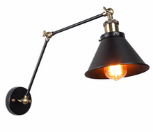 Load image into Gallery viewer, Industrial Wall Lamp Adjustable Lighting