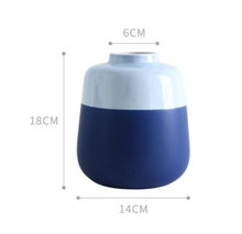 Load image into Gallery viewer, European Style Simple Modern Color Matching Ceramic Vase