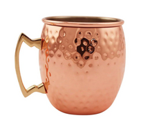 Load image into Gallery viewer, 550ml Copper Plated Moscow Mule Mug