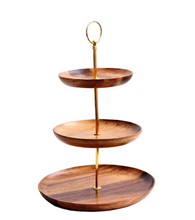 Load image into Gallery viewer, Acacia Wood Cake Tier