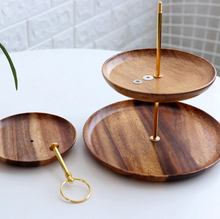 Load image into Gallery viewer, Acacia Wood Cake Tier