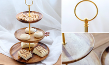 Load image into Gallery viewer, Acacia Wood Cake Tier