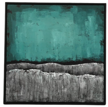 Load image into Gallery viewer, Blue Wave Abstract Painting