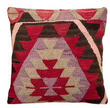 Load image into Gallery viewer, Bohemian Embroidered Pillow Cover 15.75"x15.75"