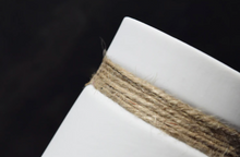 Load image into Gallery viewer, Ceramic &amp; Twine Vase