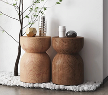 Load image into Gallery viewer, Wooden Pier Stool