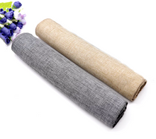 Load image into Gallery viewer, Natural Burlap Imitated Jute Linen Table Runner