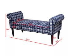 Load image into Gallery viewer, Padded Bedroom Bench