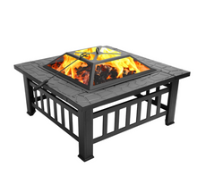Load image into Gallery viewer, Portable Patio Metal Fire Pit