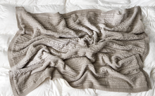 Load image into Gallery viewer, Winter Stripe Fleece Blanket