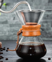 Load image into Gallery viewer, Classic Pour-Over Glass Coffee Maker