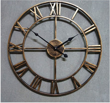 Load image into Gallery viewer, Oversized 3D Rustic Wall Clock