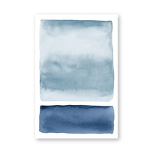 Load image into Gallery viewer, Abstract Ocean Coastal Wall Art Canvas Print