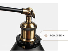 Load image into Gallery viewer, Industrial Wall Lamp Adjustable Lighting