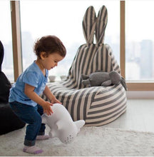 Load image into Gallery viewer, Cute Rabbit Ears Children Bean Bag Removable and Washable