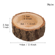 Load image into Gallery viewer, Creative Wooden Candle Holder