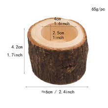 Load image into Gallery viewer, Creative Wooden Candle Holder