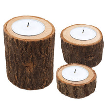 Load image into Gallery viewer, Creative Wooden Candle Holder