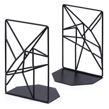 Load image into Gallery viewer, Black Metal Book Ends