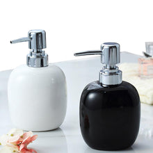 Load image into Gallery viewer, Ceramic Soap Dispenser Bottle Liquid Soap Dispenser with Pump