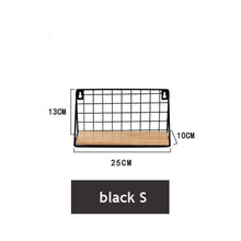 Load image into Gallery viewer, Iron &amp; Wooden Wall Shelves
