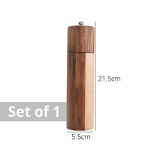 Load image into Gallery viewer, Wooden Salt and Pepper Grinders