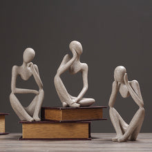 Load image into Gallery viewer, Abstract Thinker People Figurines
