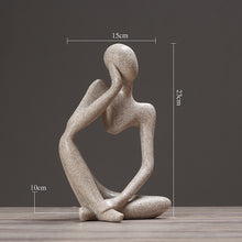Load image into Gallery viewer, Abstract Thinker People Figurines