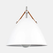 Load image into Gallery viewer, Hanging Single Pendant with Leather Strap