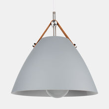Load image into Gallery viewer, Hanging Single Pendant with Leather Strap