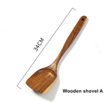 Load image into Gallery viewer, Natural Wood Cooking Spoons