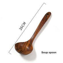 Load image into Gallery viewer, Natural Wood Cooking Spoons