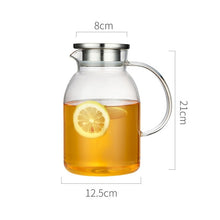 Load image into Gallery viewer, Glass Water Pitcher with Glass Cups