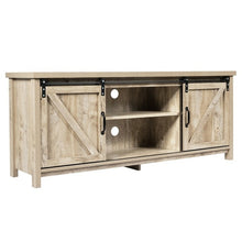 Load image into Gallery viewer, Barn Door Media Console