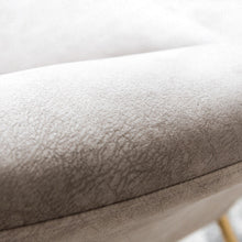 Load image into Gallery viewer, Grey Vegan Leather Leisure Chair