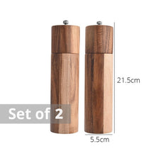 Load image into Gallery viewer, Wooden Salt and Pepper Grinders