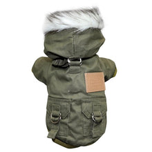Load image into Gallery viewer, Dogs Winter Down Jacket with Hood