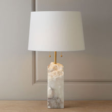 Load image into Gallery viewer, Raw Alabaster Table Lamp