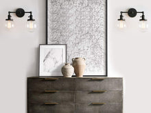 Load image into Gallery viewer, Permo Modern Globe Double Glass Ball Lighting Sconces