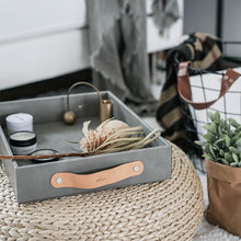 Load image into Gallery viewer, Leather Organizing Tray