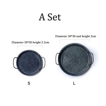 Load image into Gallery viewer, Handcrafted Metal Tray With Handle