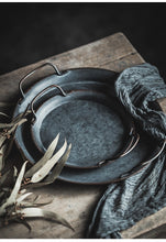 Load image into Gallery viewer, Handcrafted Metal Tray With Handle