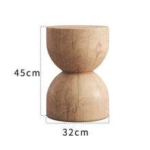 Load image into Gallery viewer, Wooden Pier Stool