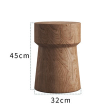 Load image into Gallery viewer, Wooden Pier Stool